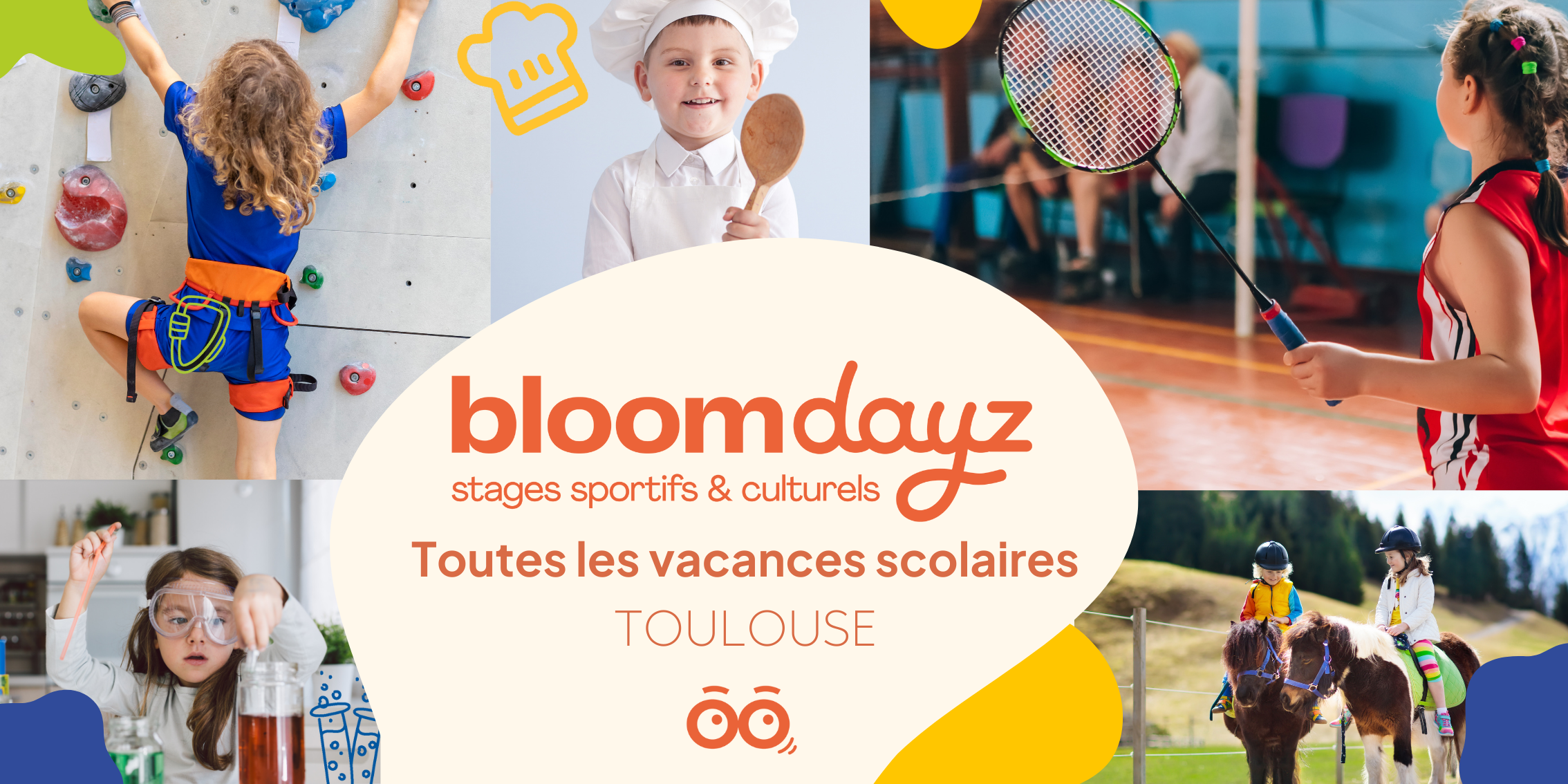 Bloomdayz - LA référence des stages sportifs et culturels pour les enfants de 3 à 15 ans 