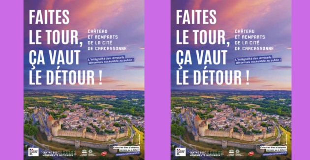 Visite de l'intégralité des remparts de Carcassonne