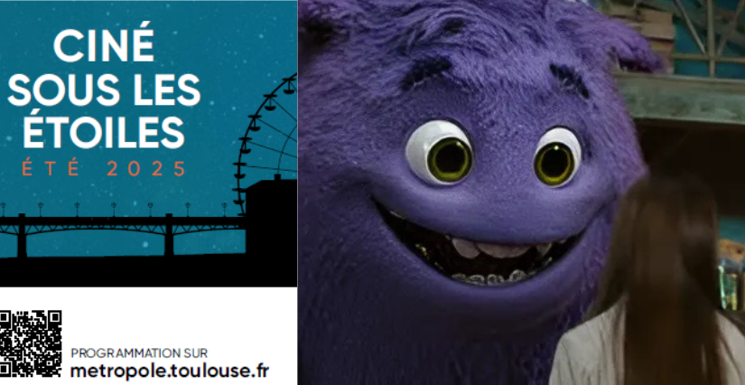 Soirée cinéma en plein air, "Blue et Cie", en famille à Toulouse