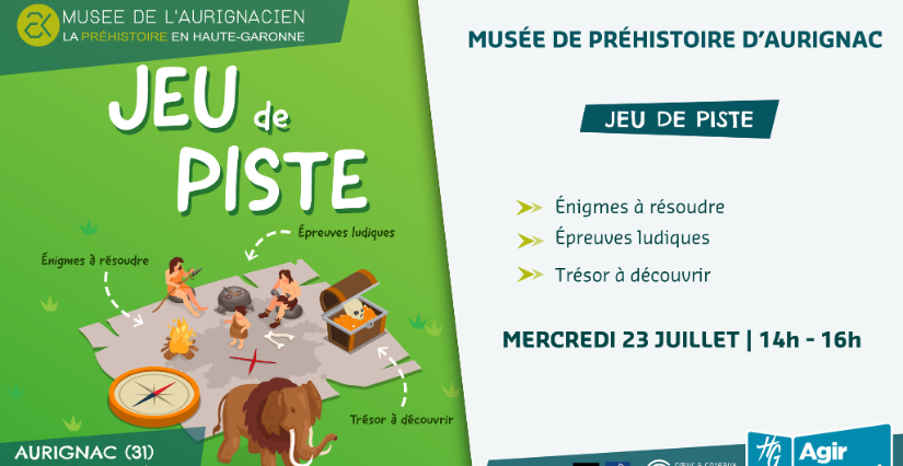 © Musée de l'Aurignacien Jeu de piste au musée forum de l'Aurignacien, Aurignac