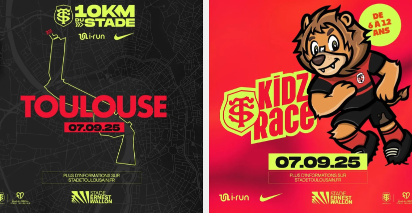 Course Kidzrace du Stade Toulousain