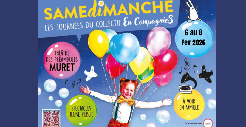 Samedimanche, un week-end pour découvrir des spectacles pour enfants au Théâtre des Préambules