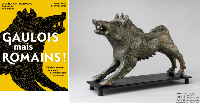 Visite de l’exposition « Gaulois mais Romains ! » du Musée Saint Raymond à Toulouse 