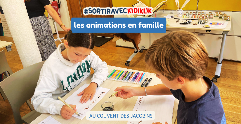 On a testé l’atelier « Écritures & Enluminures » au Couvent des Jacobins