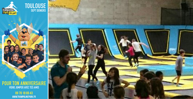 Trampoline Park - Un anniversaire plein de rebond