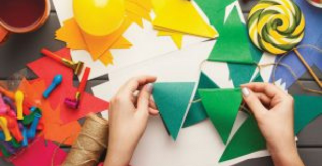 Atelier enfant DIY, création d'un mobile à la Bibliothèque Duranti de Toulouse