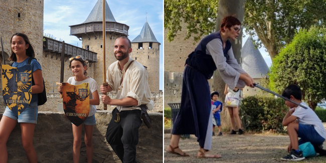 Découvrez Carcassonne pendant les vacances et faites le plein d'animations médiévales