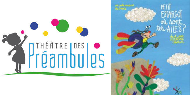 "Petit escargot où sont tes ailes ? "Conte musical pour les tout-petits au théâtre des Préambules