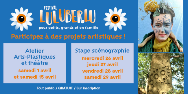 Stages et Ateliers pour enfants // Festival Luluberlu