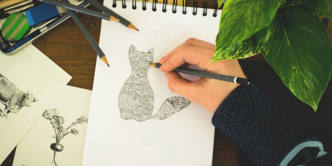 Atelier créatif pour enfants : Dessin d’animaux fantastiques à l'Abbaye de Flaran