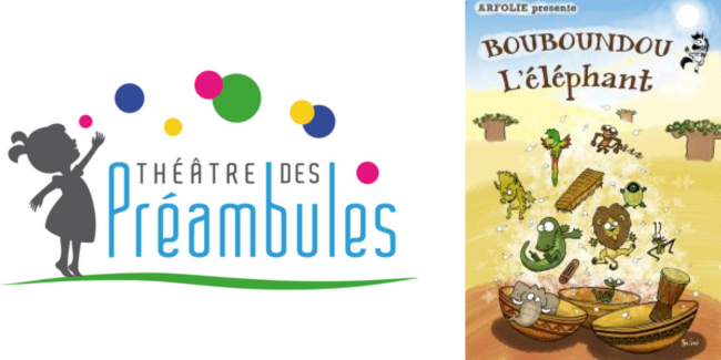 "Bouboundou l'éléphant", conte musical pour les tout-petits au Théâtre des Préambules