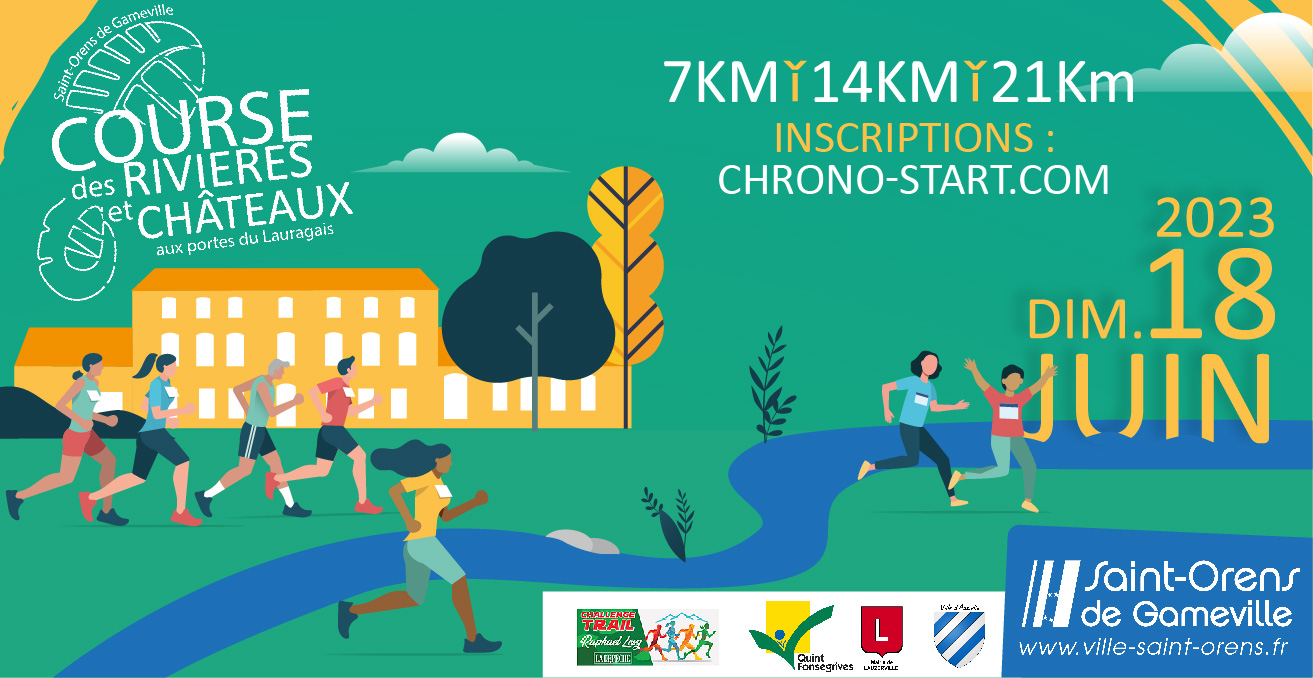 Course des Rivières et Châteaux à Saint Orens