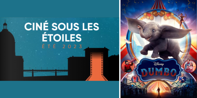 Soirée cinéma plein air : "Dumbo" le film, à Toulouse