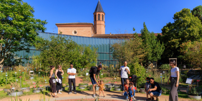 Visite du jardin botanique Henri Gaussen du Muséum de Toulouse