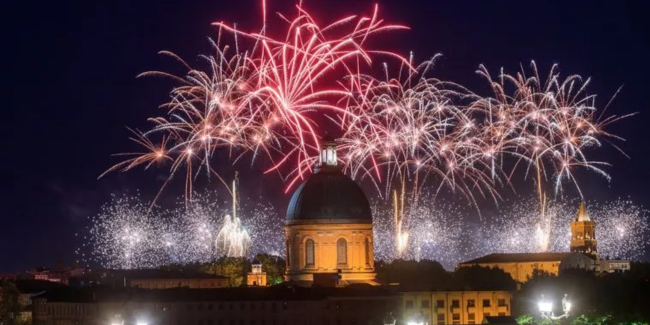 Les feux d'artifices de l'été à Toulouse et en Haute-Garonne