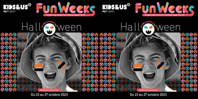 Halloween Fun Weeks // stage d'anglais de 3 à 10 ans // Kids&Us Blagnac