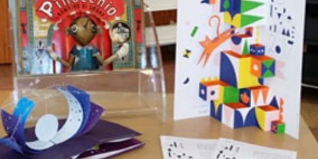 Atelier créatif de cartes pop-up à la Médiathèque Rangueil