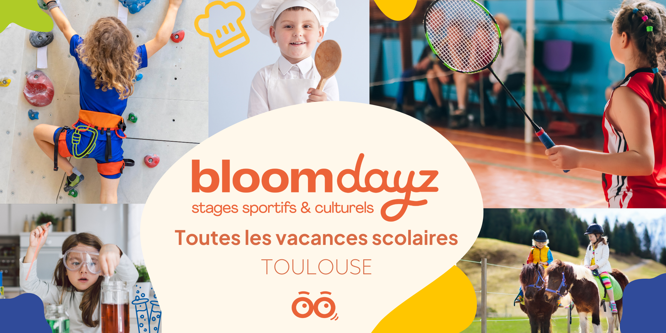 Bloomdayz - LA référence des stages sportifs et culturels pour les enfants de 3 à 15 ans