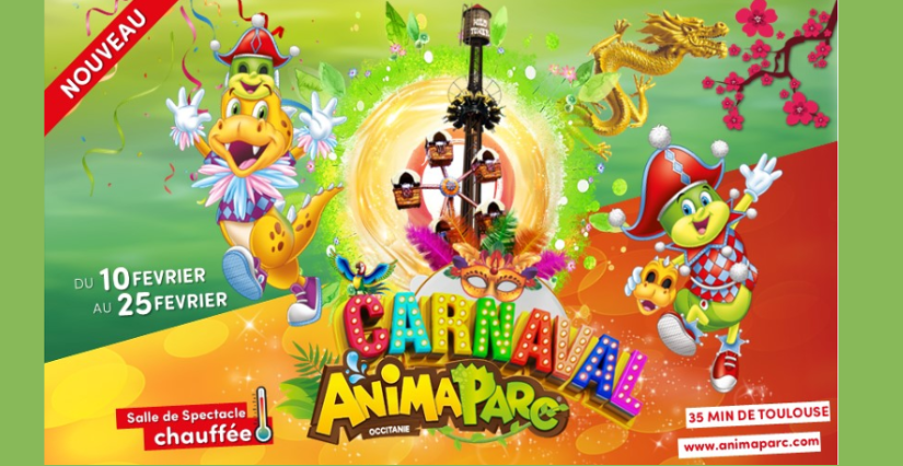 Des vacances aux couleurs du Carnaval chez AnimaParc