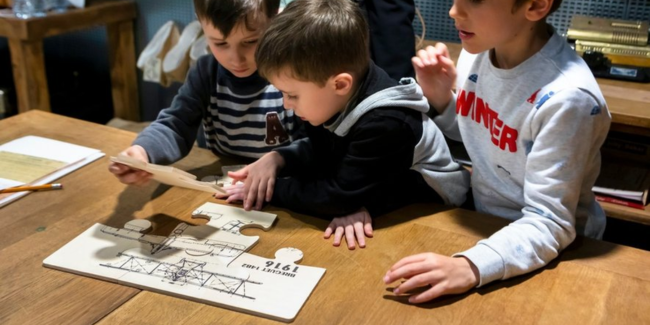 Atelier famille à l'Envol des pionniers