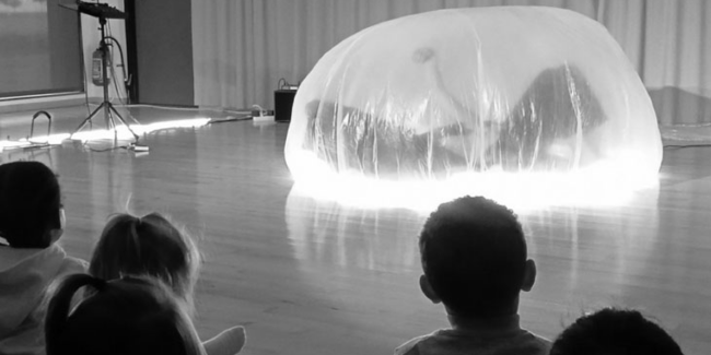 "Bulle", spectacle du Petit printemps des 0-3 ans, dans les bibliothèques de Toulouse