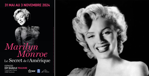 « Marilyn Monroe, le Secret de l’Amérique », nouvelle exposition à découvrir dans les Espaces EDF Bazacle à Toulouse 