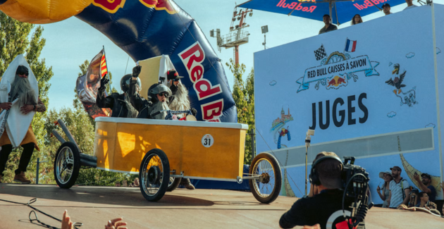 Descente de Caisses à Savon Red Bull à Toulouse