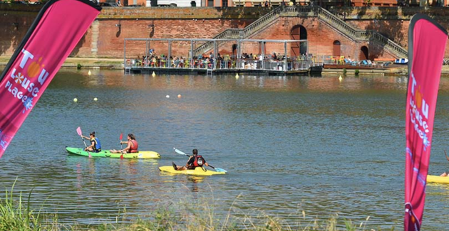 Toulouse Plages - Activités gratuites, sportives ou farniente en famille au bord de l'eau