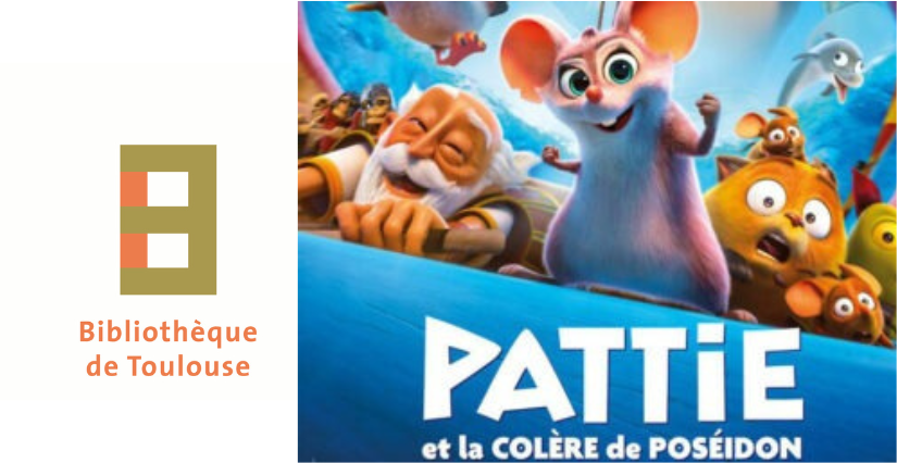 "Pattie et la colère de Poséidon", cinéma, Médiathèque Danièle Damin, Toulouse