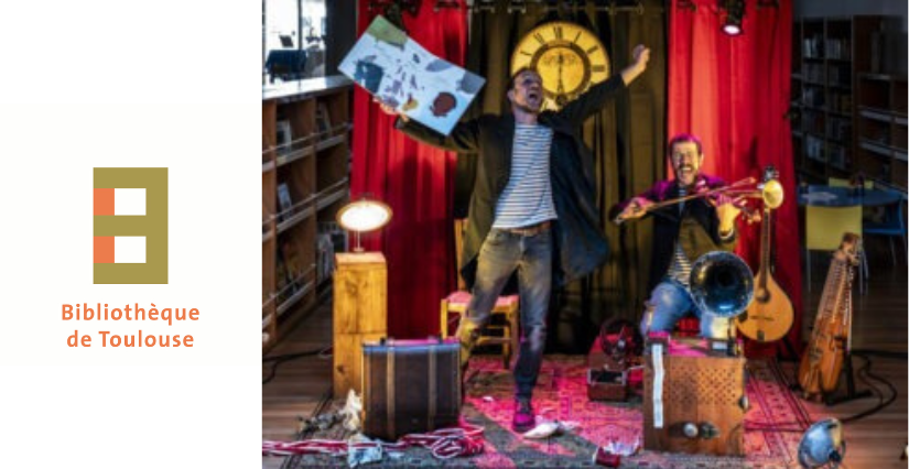 "Lectures en musique pour petites personnes et grandes oreilles" - spectacle lectures à la Médiathèque Danièle Damin, Toulouse