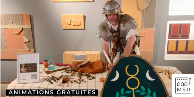 Animations historiques gratuites au Musée Saint Raymond - Toulouse - Des romains au Musée