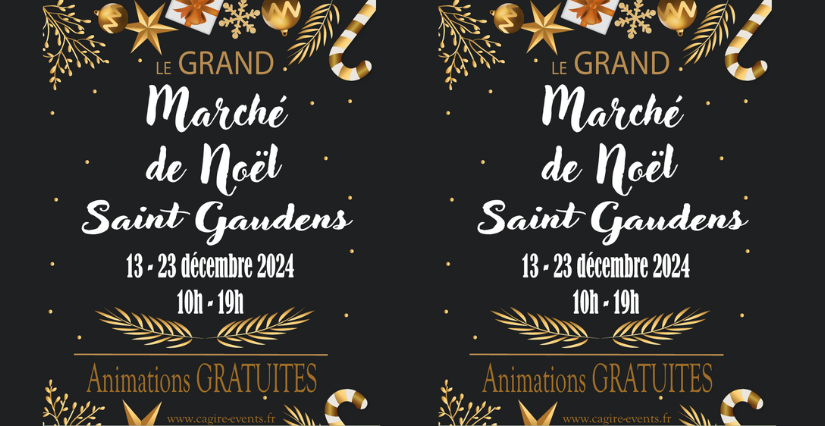 Marché de Noel familial et festif à Saint Gaudens