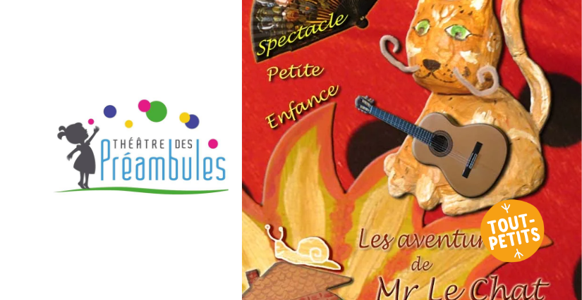 Spectacle, "Les aventures de Mr le Chat", Théâtre des Préambules, Muret