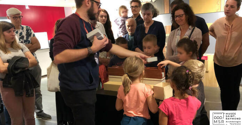 Sur les traces du rempart romain de Toulouse - Visite en famille au Musée Saint Raymond