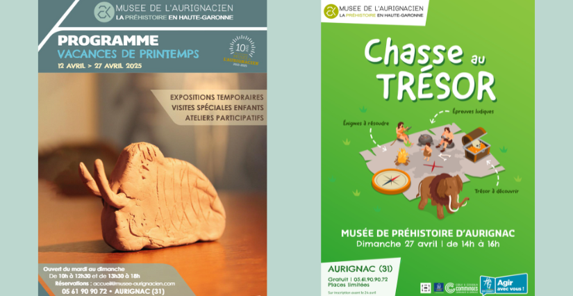 Les vacances au musée de l'Aurignacien