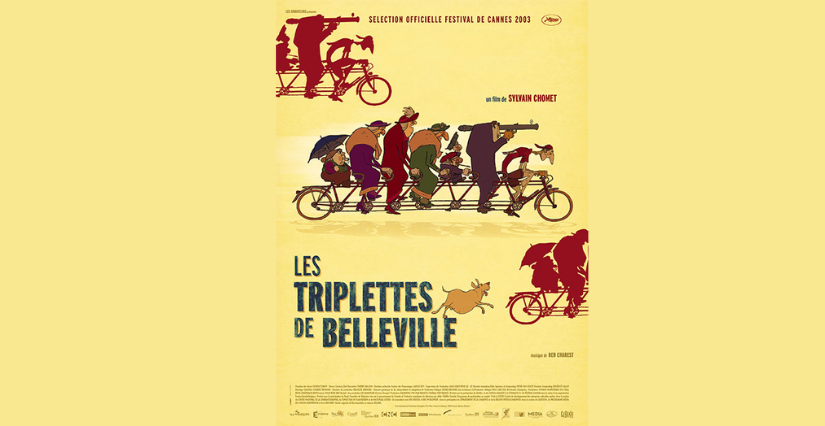 Projection des "Triplettes de Belleville" au cinéma ABC, Toulouse