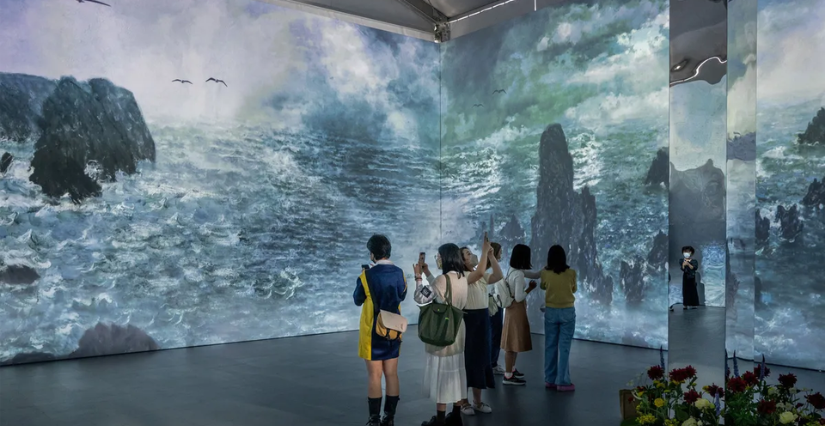 © Getty - Sebastian Ng/SOPA Images/LightRocket Exposition immersive "Claude Monet" aux Espaces EDF du Bazacle, Toulouse