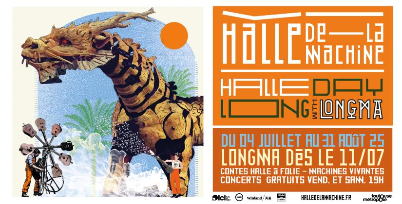 Halle de La Machine : un été magique en famille avec Long Ma