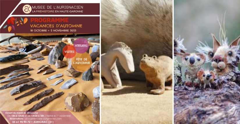 Les vacances au musée de l'Aurignacien