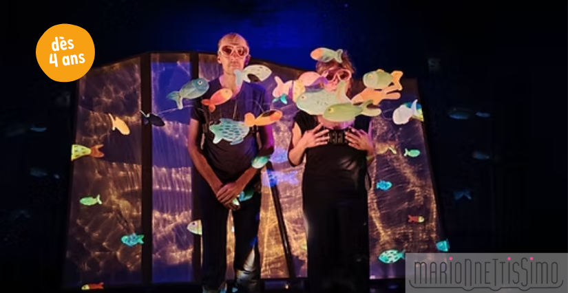 "Lola et Dino dans la foule" spectacle dans le cadre du Festival Marionnettissimo