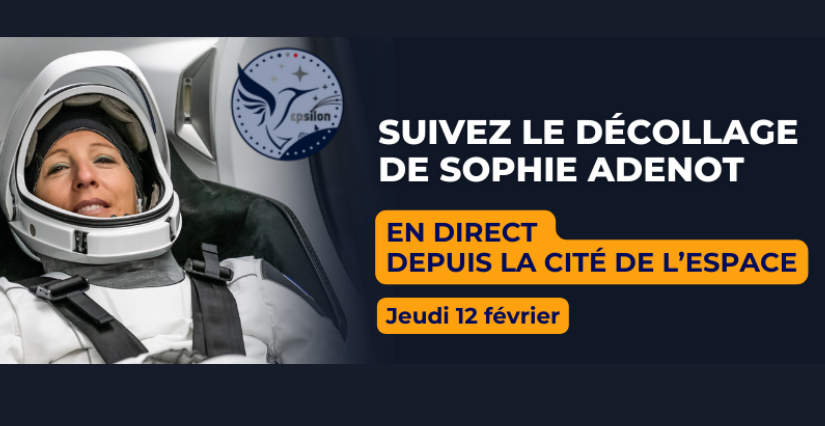 Assistez gratuitement au lancement de la mission εpsilon à la Cité de l'espace jeudi 12 février 