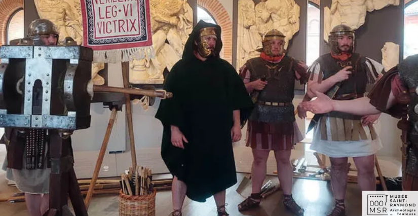 Animations historiques gratuites au Musée Saint Raymond - Toulouse