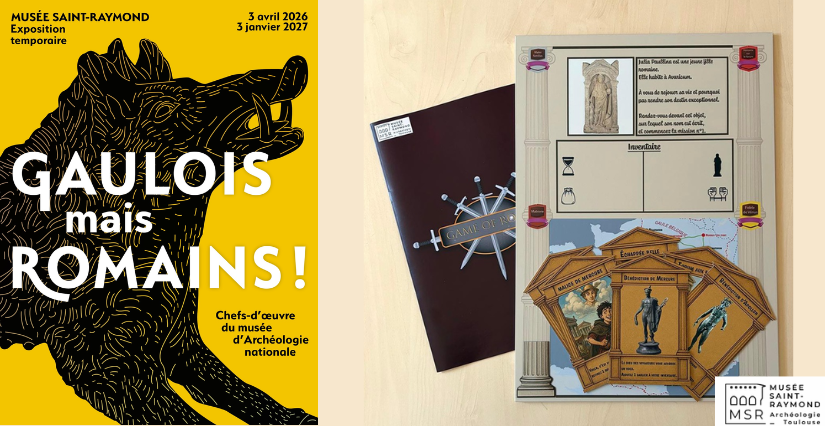 Visite ludique " Game of Rome" au Musée Saint Raymond