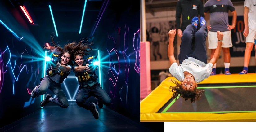 Un anniversaire au laser Game You Jump au Sept Deniers