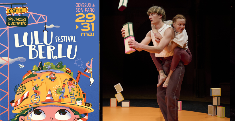 "Cousumain" spectacle de cirque dans le cadre du Festival Luluberlu