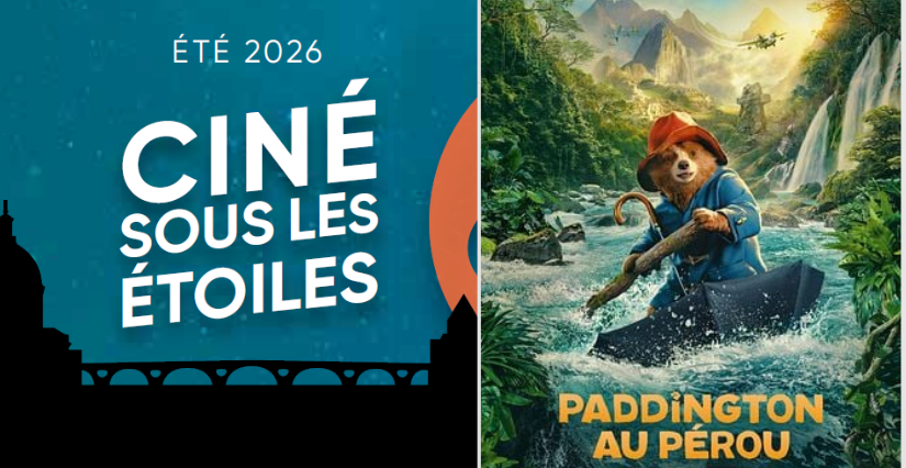 Ciné en plein air " Paddigton au Pérou" en famille