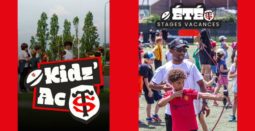 Stages sportifs multisports à la Kidz'Ac du Stade Toulousain