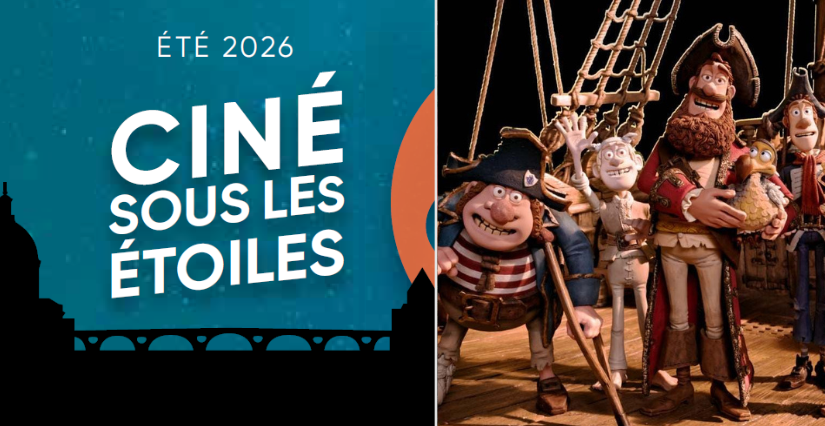 Ciné en plein air " Les Pirates ! Bons à rien, mauvais en tout" en famille