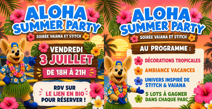  Aloha Summer Party chez YouKids Sept Deniers Toulouse 