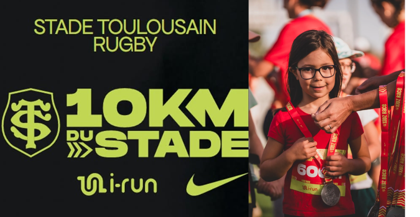 Course Kidzrace du Stade Toulousain